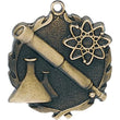 science sculptured medal-D&G Trophies Inc.-D and G Trophies Inc.