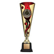 XL Cyclone Cup 2" Insert Holder on Black Square Base, Gold-D&G Trophies Inc.-D and G Trophies Inc.